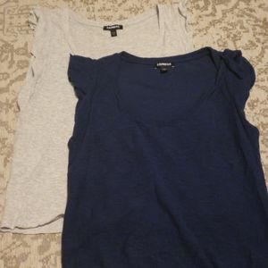 2 Express tops curret season NWOT